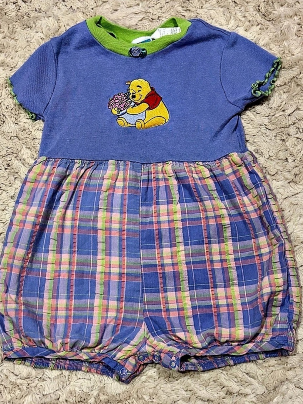 24m Vintage Winnie the Pooh romper